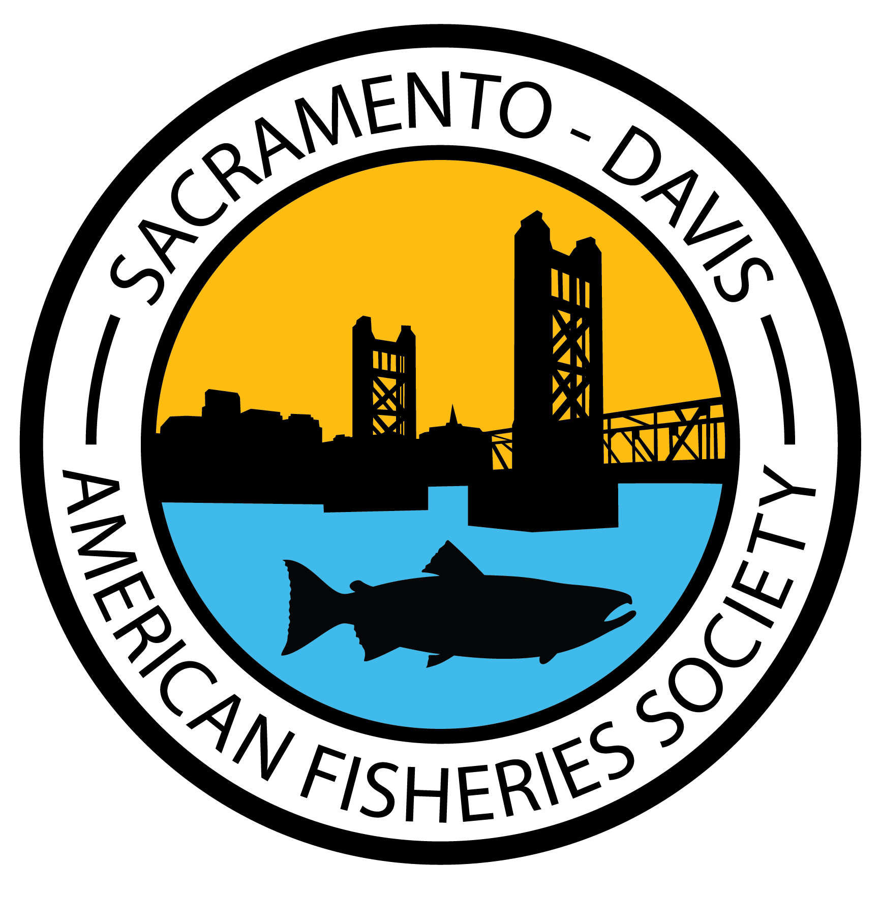 Sacramento-Davis Student Subunit of the American Fisheries Society Logo