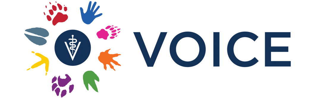 Veterinarians as One Inclusive Community for Empowerment (VOICE) Logo